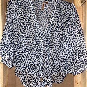 Heart blouse